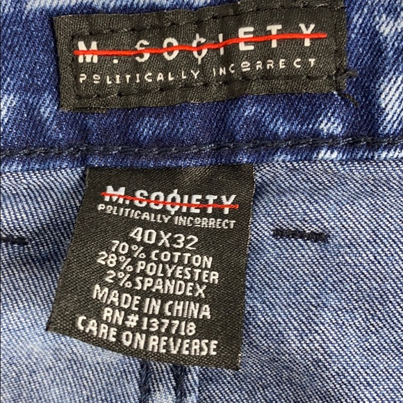 M. Society Politically Incorrect Jeans - Picture 10 of 10